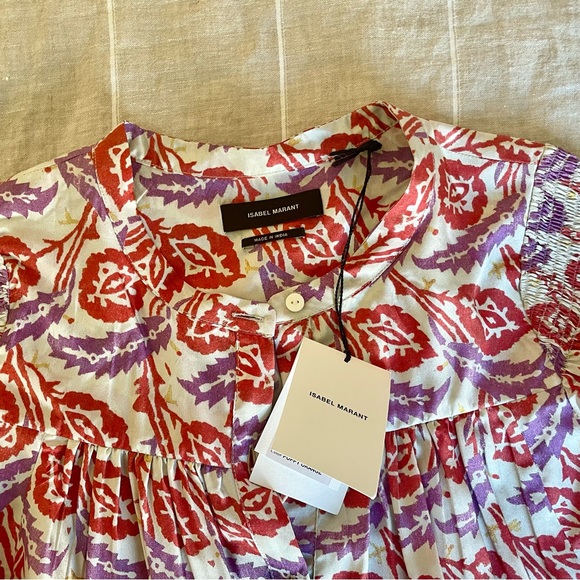Isabel Marant blouse Ritonea NWT - Picture 7 of 8